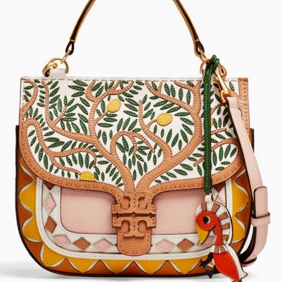 Tory Burch Handbags - TORY BURCH McGraw Patchwork Satchel